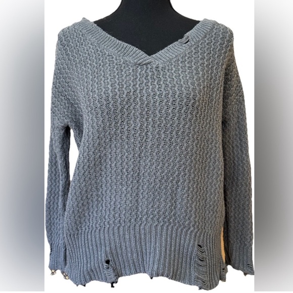 DL1961 Distressed Knit Sweater - Picture 2 of 5